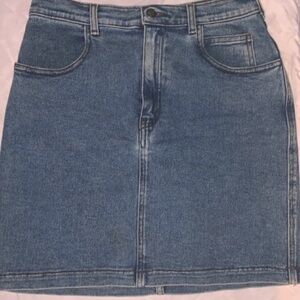 Harley Davidson Jean Skirt